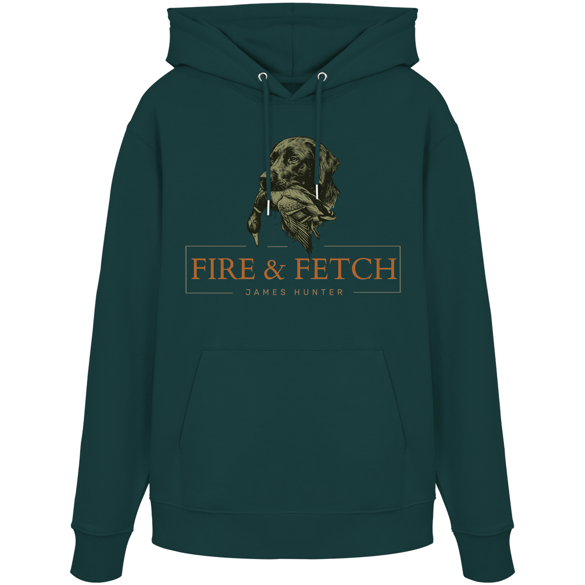 James Hunter - Nature and Beyond Hoodies Glazed Green / XS FIRE & FETCH - Organic Hoodie