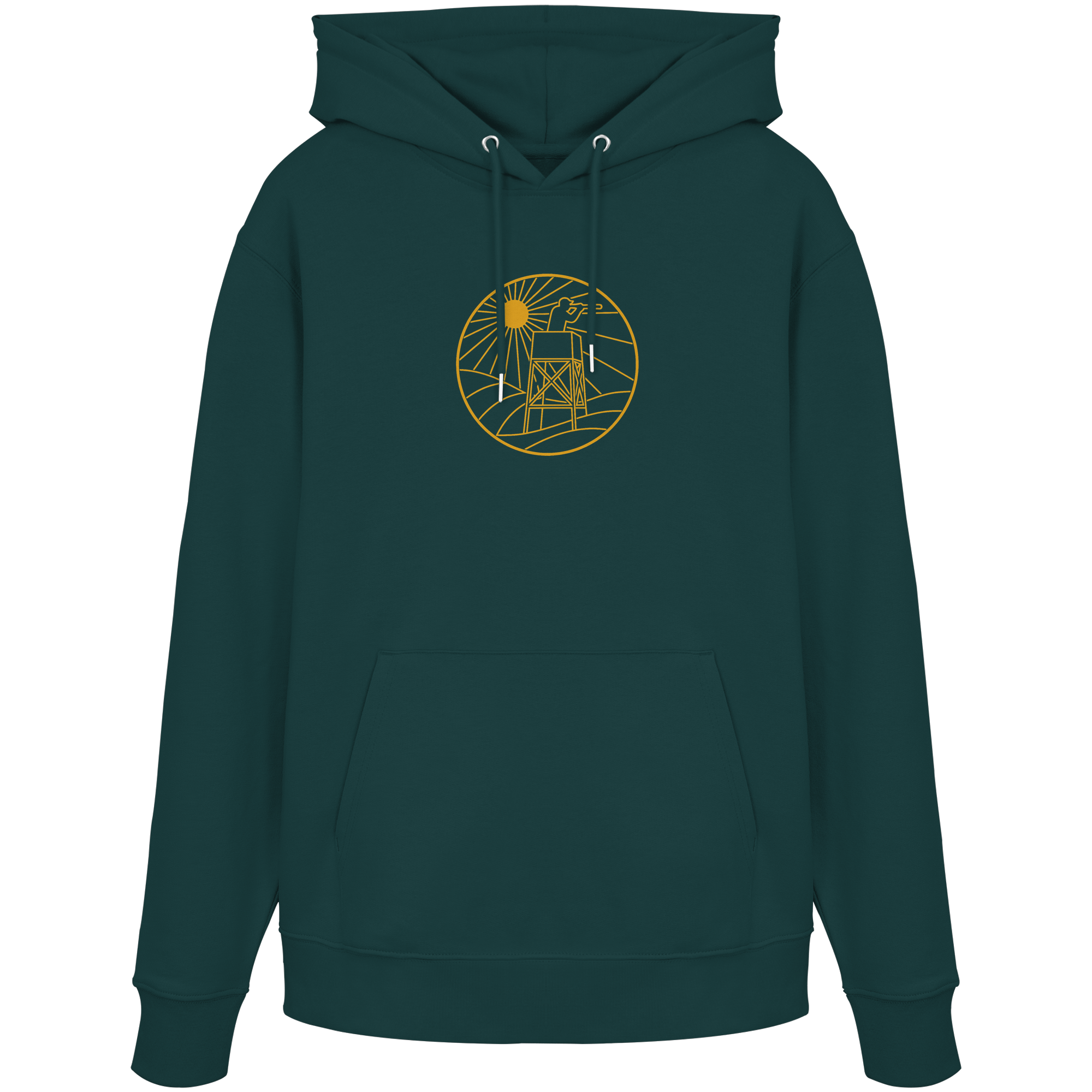 James Hunter - Nature and Beyond Hoodies Glazed Green / XS Golden Circle - Organic Hoodie