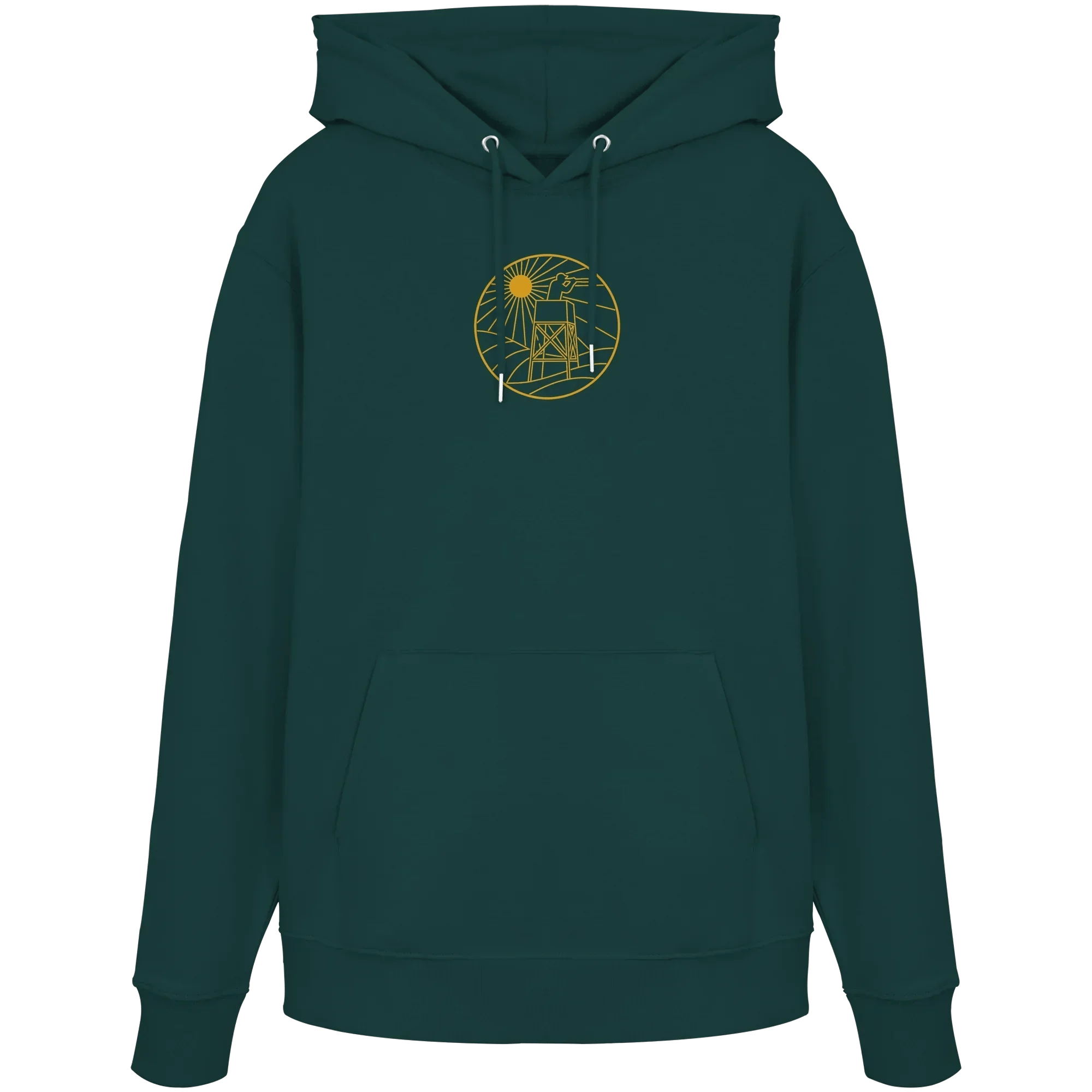 Golden Hunter’s Stand - Organic Hoodie - James Hunter - Nature and Beyond
