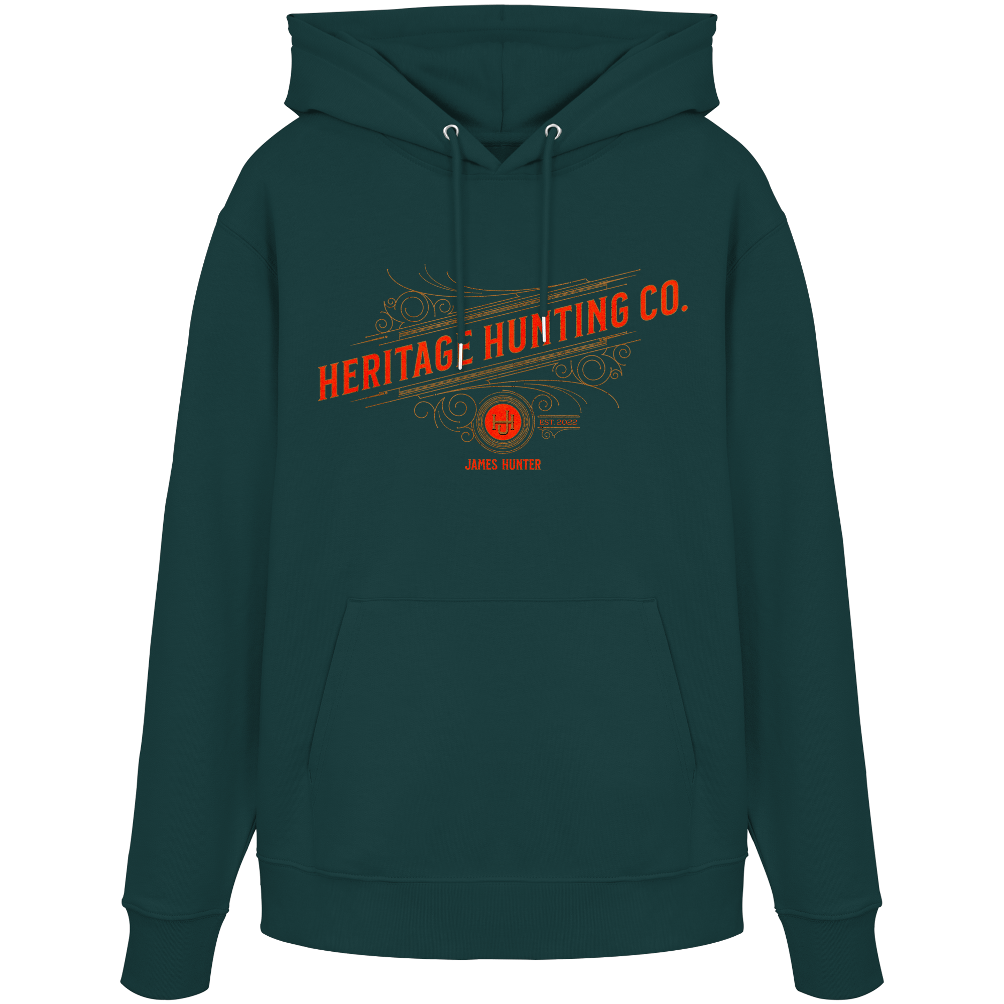 James Hunter - Nature and Beyond Hoodies Glazed Green / XS Heritage Hunting Co. - Organic Hoodie