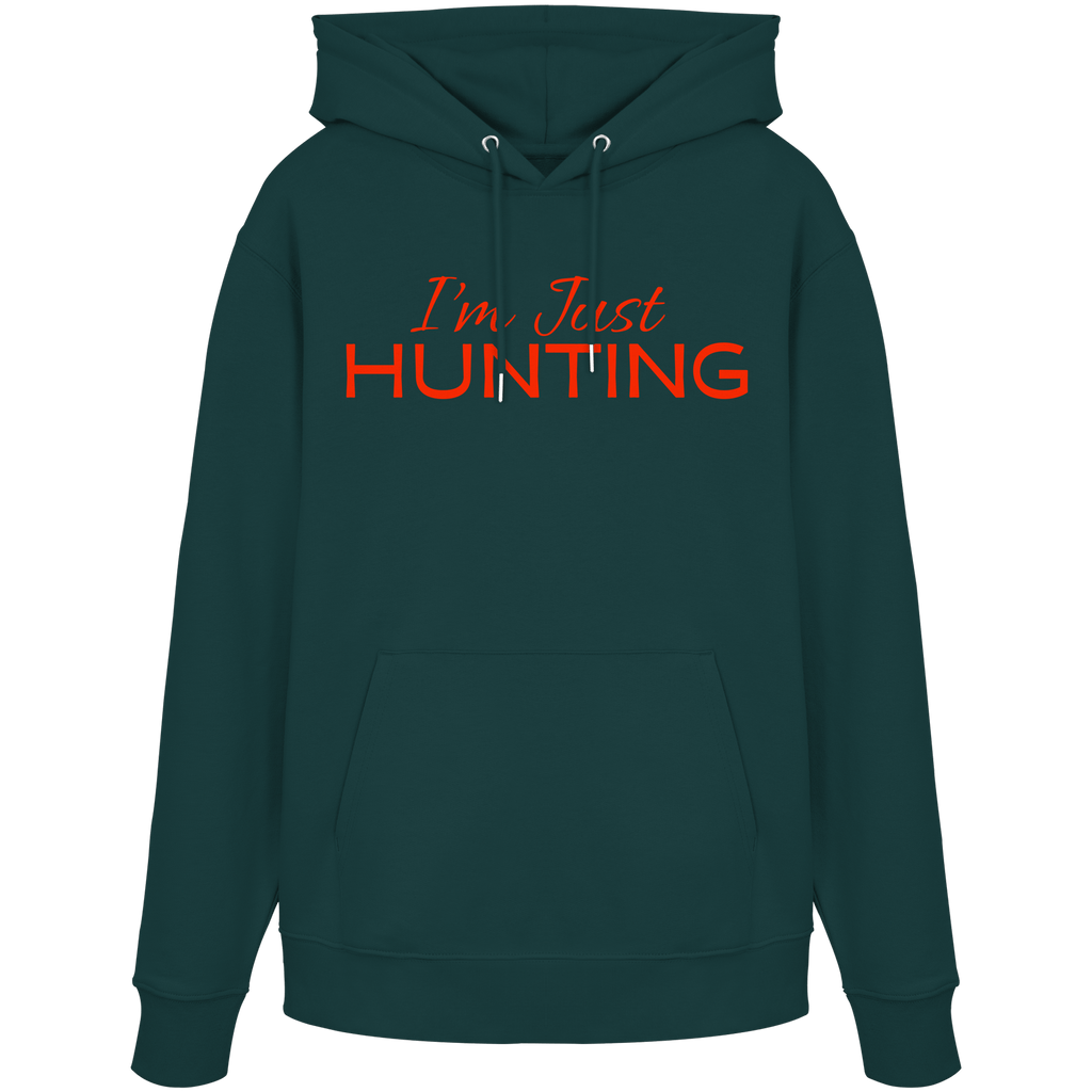 James Hunter - Nature and Beyond Hoodies Glazed Green / XS I'm just HUNTING - Organic Hoodie