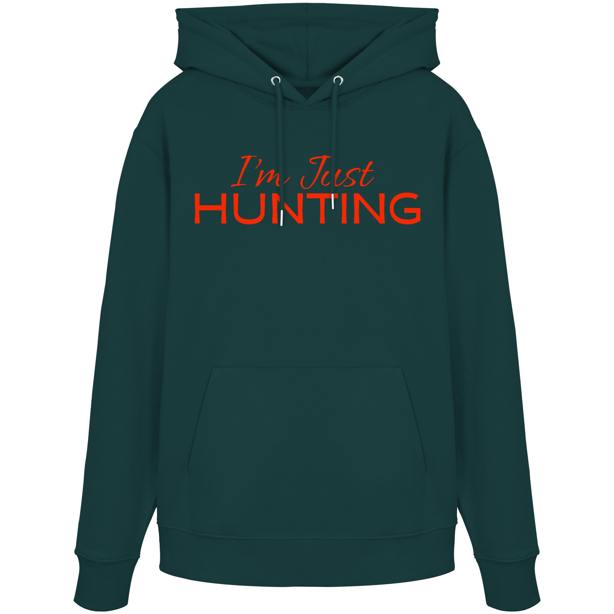 James Hunter - Nature and Beyond Hoodies Glazed Green / XS I'm just HUNTING - Organic Hoodie
