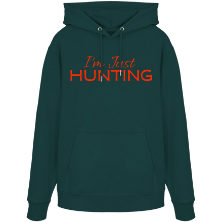 James Hunter - Nature and Beyond Hoodies Glazed Green / XS I'm just HUNTING - Organic Hoodie