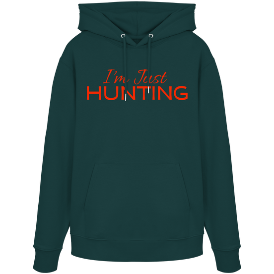 James Hunter - Nature and Beyond Hoodies Glazed Green / XS I'm just HUNTING - Organic Hoodie
