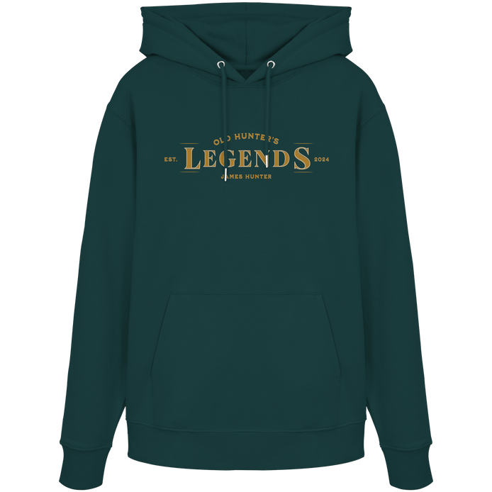 James Hunter - Nature and Beyond Hoodies Glazed Green / XS Old Hunter's Legends - Organic Hoodie
