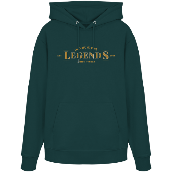 James Hunter - Nature and Beyond Hoodies Glazed Green / XS Old Hunter's Legends - Organic Hoodie