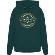 James Hunter - Nature and Beyond Hoodies Glazed Green / XS The Hunter’s Emblem – James Hunter Original - Organic Hoodie