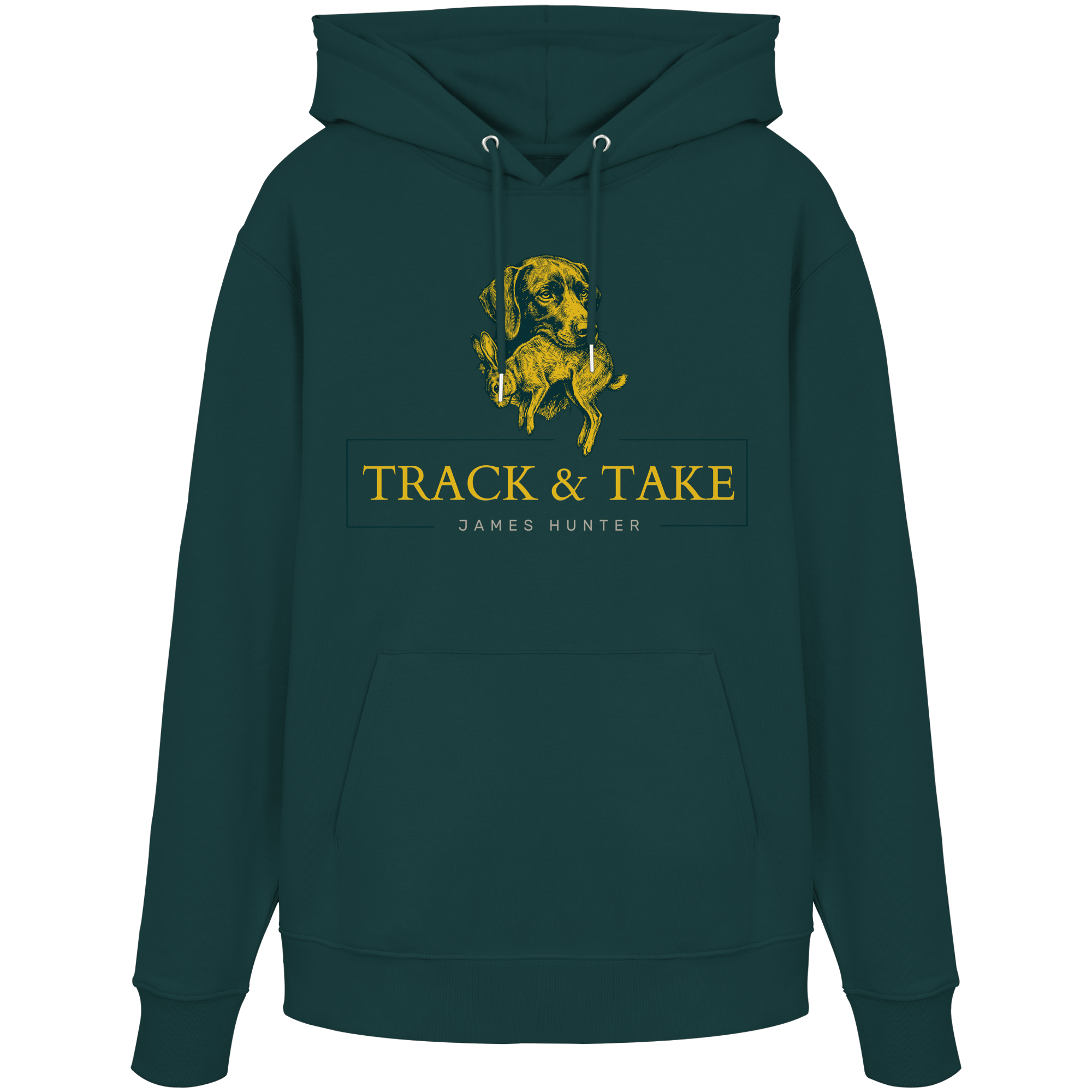 James Hunter - Nature and Beyond Hoodies Glazed Green / XS Track & Take - Organic Hoodie
