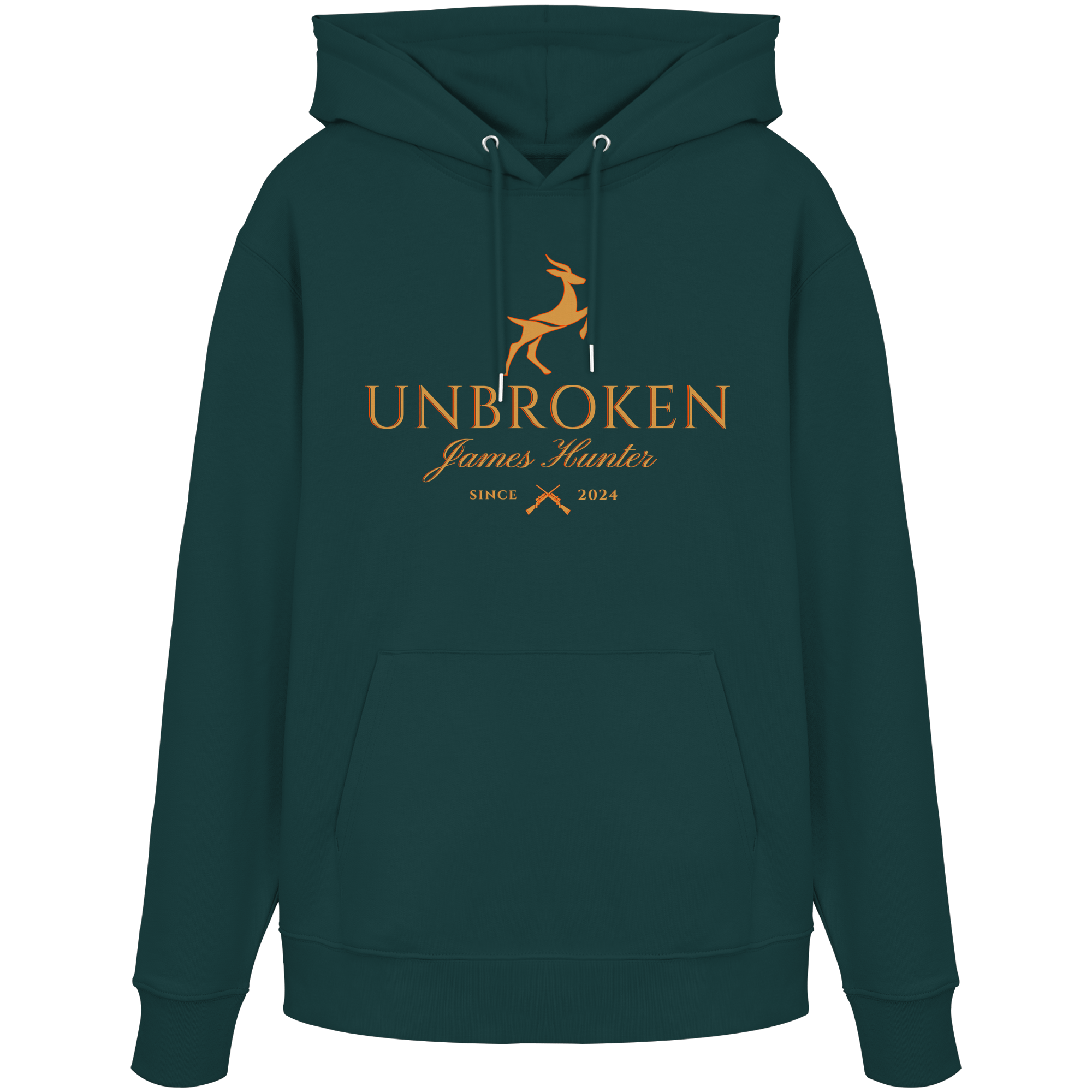 James Hunter - Nature and Beyond Hoodies Glazed Green / XS Unbroken - since 2024 - Organic Hoodie