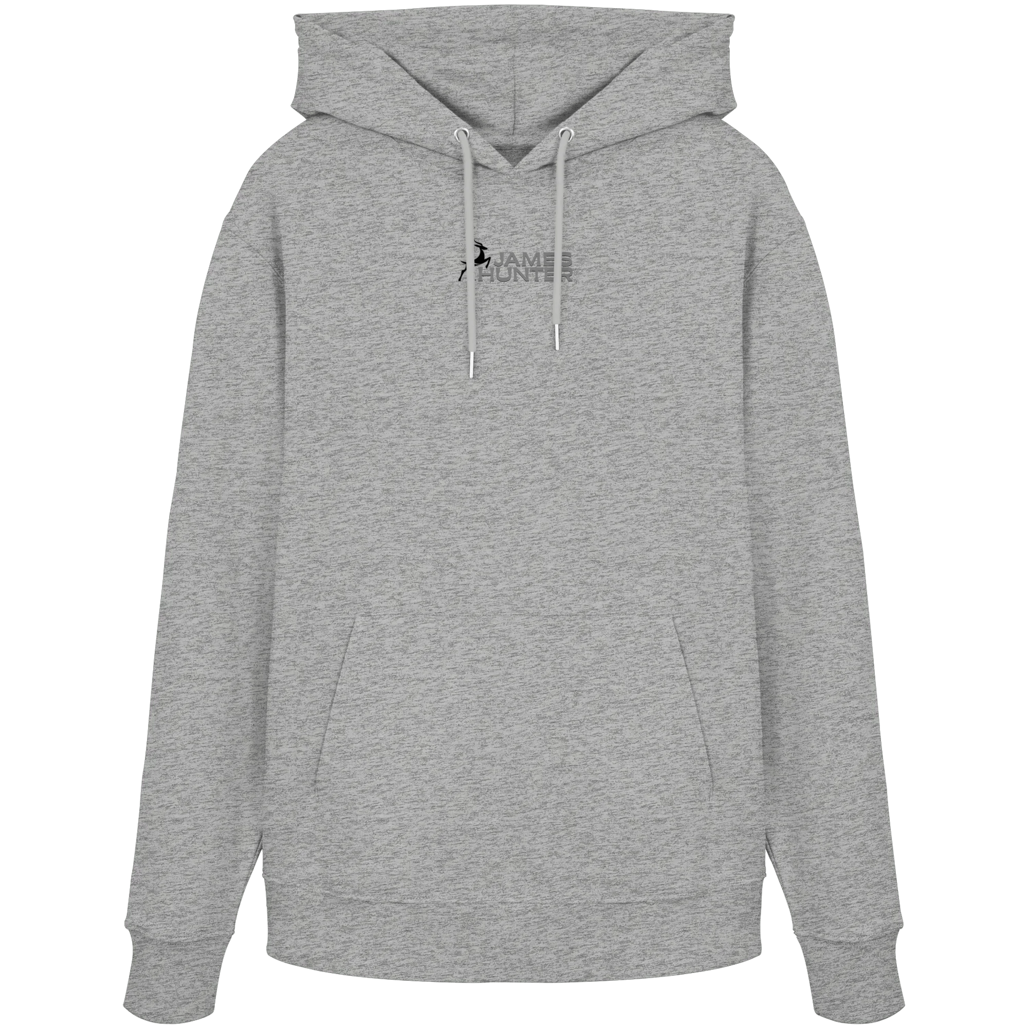 James Hunter - Nature and Beyond Hoodies Heather Grey / XS James Hunter Family - Grey/Black - Organic Hoodie