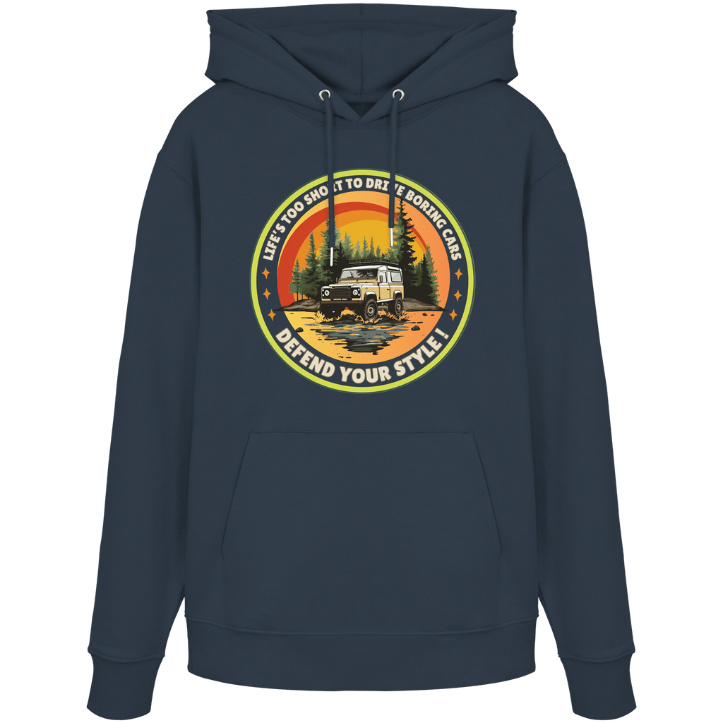 James Hunter - Nature and Beyond Hoodies India Ink Grey / XS Defend your Style ! - Organic Hoodie