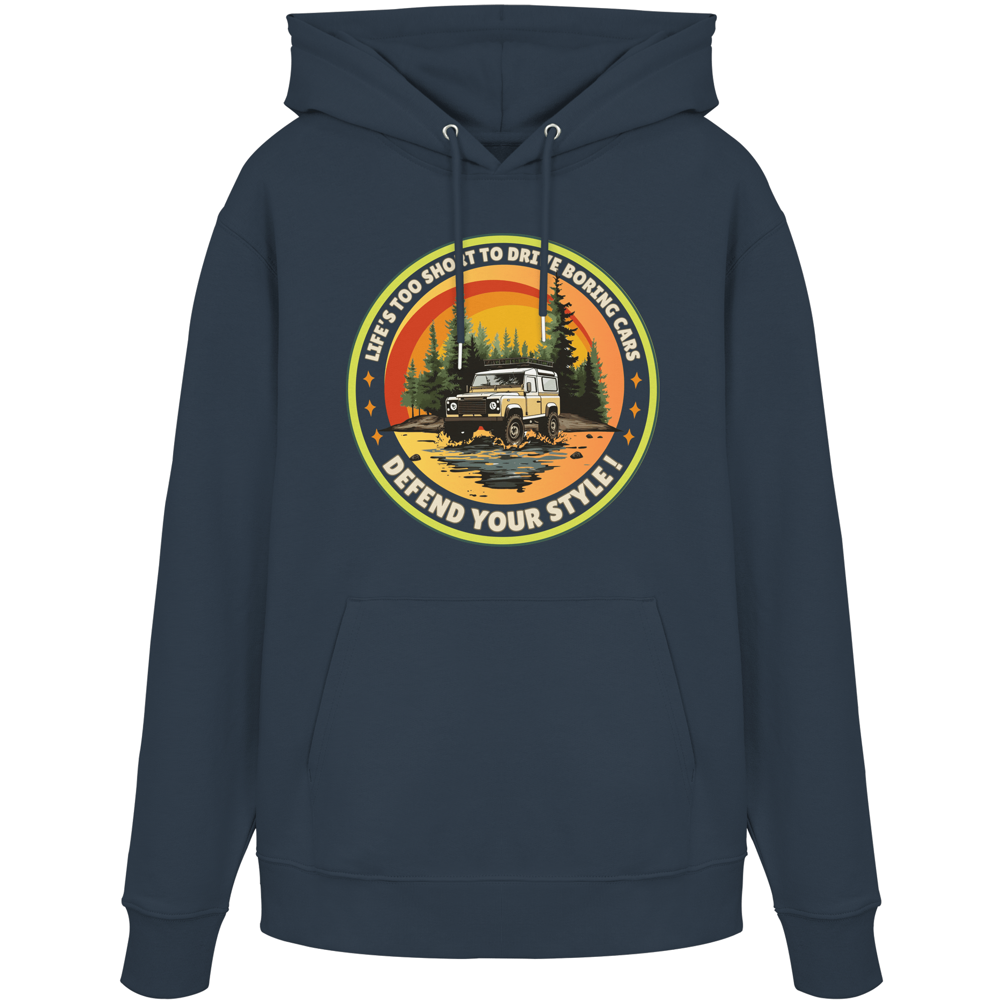 James Hunter - Nature and Beyond Hoodies India Ink Grey / XS Defend your Style ! - Organic Hoodie