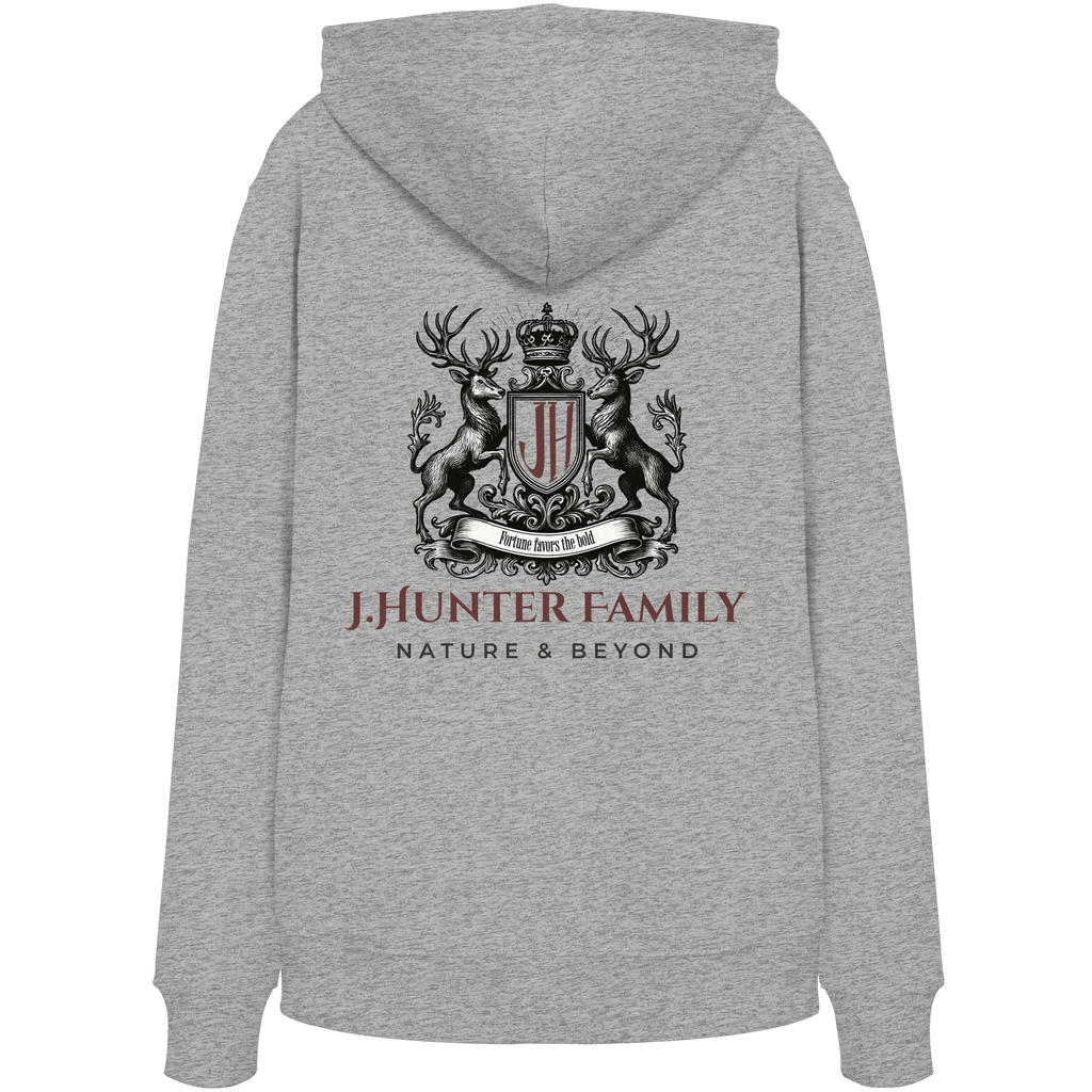 James Hunter - Nature and Beyond Hoodies James Hunter Family - Grey/Black - Organic Hoodie