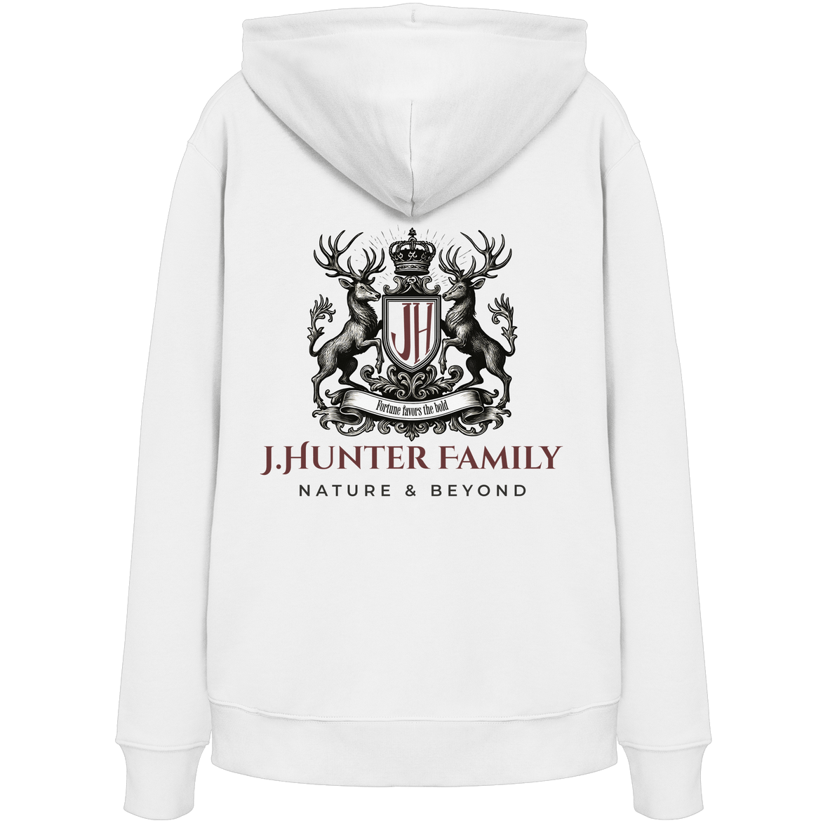 James Hunter - Nature and Beyond Hoodies James Hunter Family - Grey/Black - Organic Hoodie