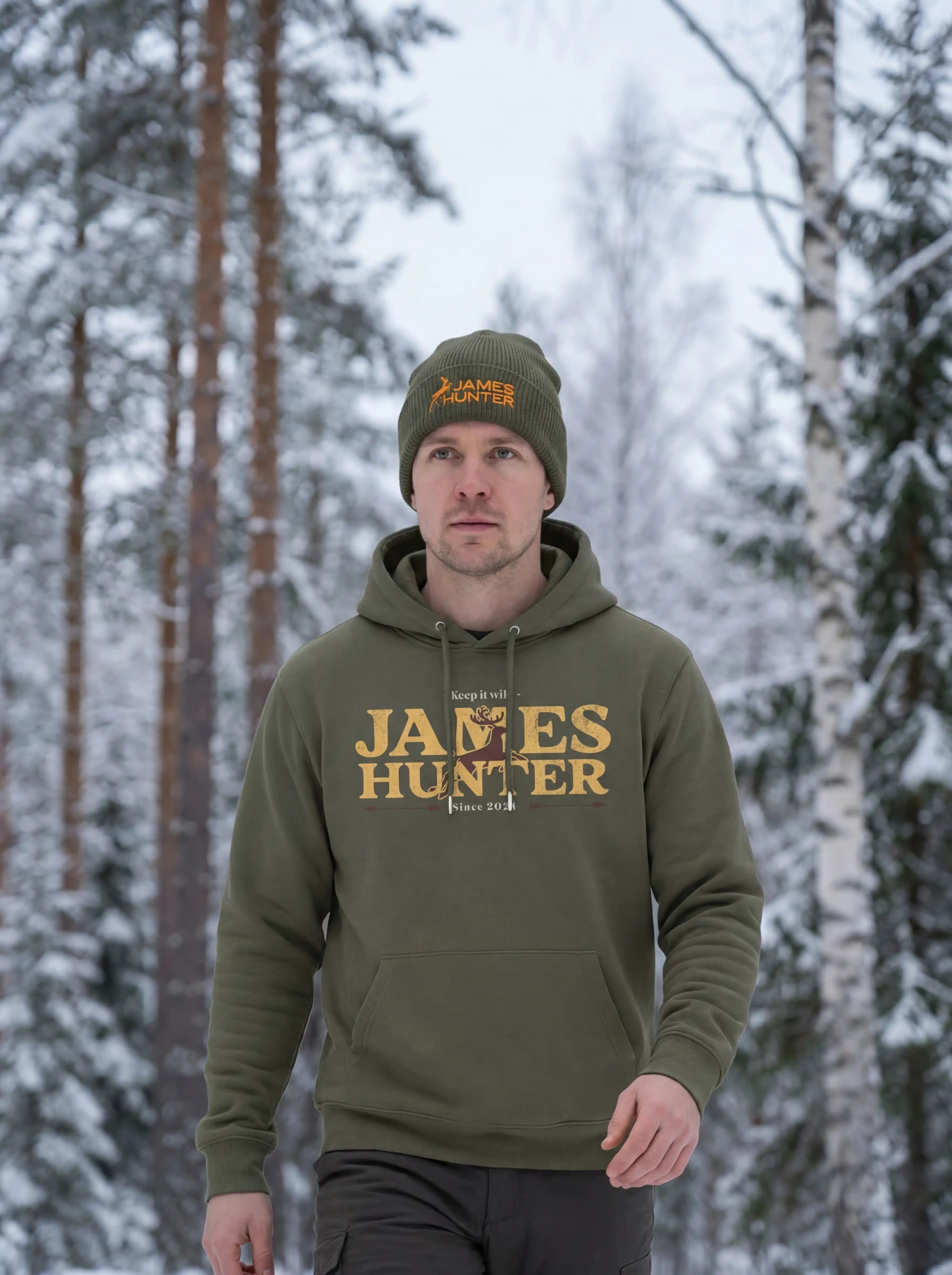 James Hunter - Nature and Beyond Hoodies Keep It Wild  - Organic Hoodie