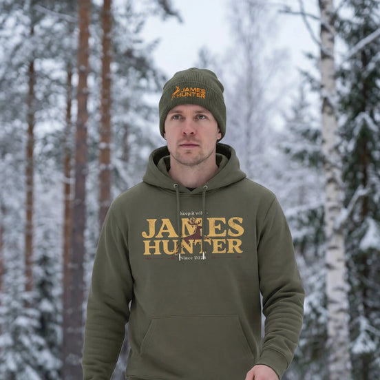 James Hunter - Nature and Beyond Hoodies Keep It Wild  - Organic Hoodie