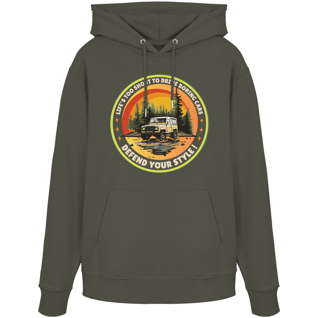 James Hunter - Nature and Beyond Hoodies Khaki / XS Defend your Style ! - Organic Hoodie