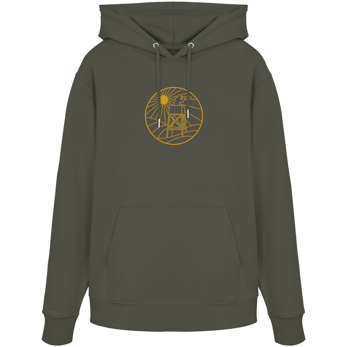 James Hunter - Nature and Beyond Hoodies Khaki / XS Golden Circle - Organic Hoodie