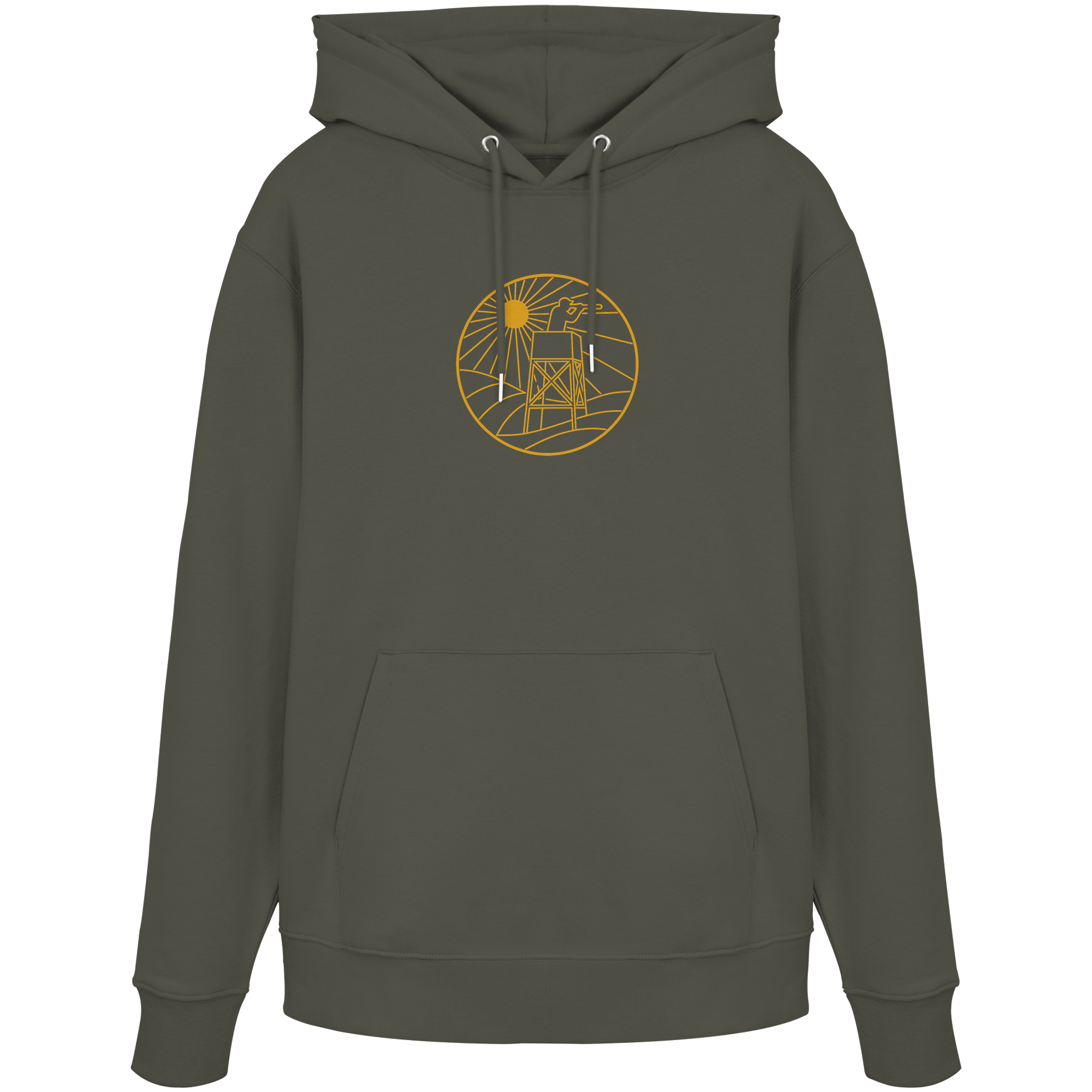 James Hunter - Nature and Beyond Hoodies Khaki / XS Golden Circle - Organic Hoodie