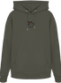 James Hunter - Nature and Beyond Hoodies Khaki / XS Happy Hunter (embroidery) - Organic Hoodie