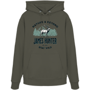 James Hunter - Nature and Beyond Hoodies Khaki / XS James Hunter - Nature & Beyond - Organic Hoodie