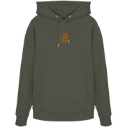 James Hunter - Nature and Beyond Hoodies Khaki / XS Resting Fox (embroidery) - Organic Hoodie
