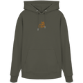 James Hunter - Nature and Beyond Hoodies Khaki / XS Resting Fox (embroidery) - Organic Hoodie