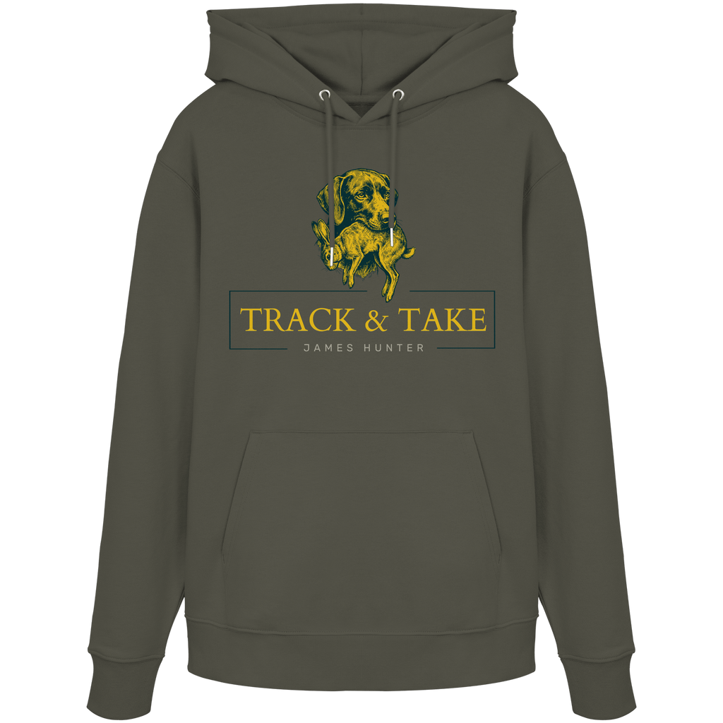 James Hunter - Nature and Beyond Hoodies Khaki / XS Track & Take - Organic Hoodie