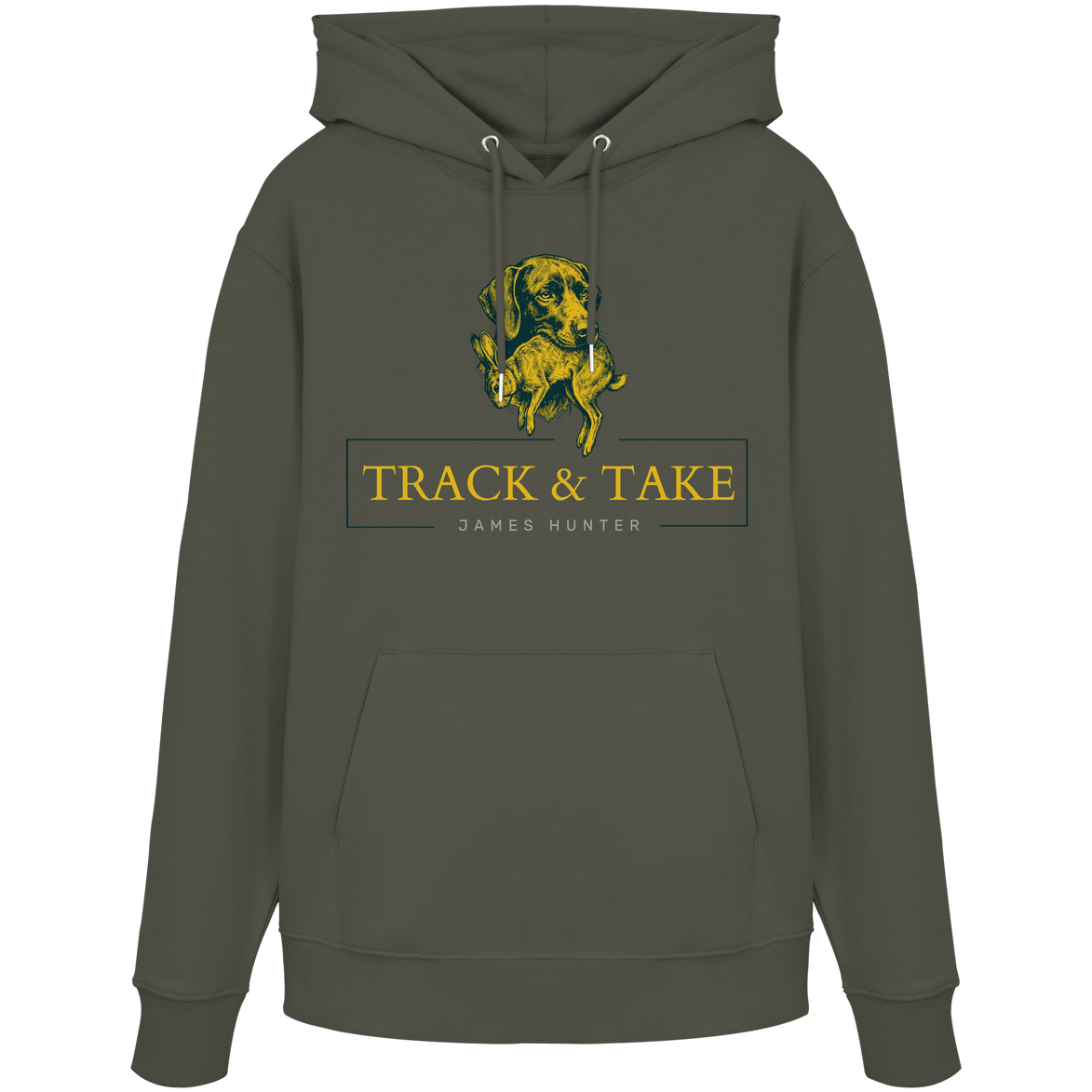 James Hunter - Nature and Beyond Hoodies Khaki / XS Track & Take - Organic Hoodie