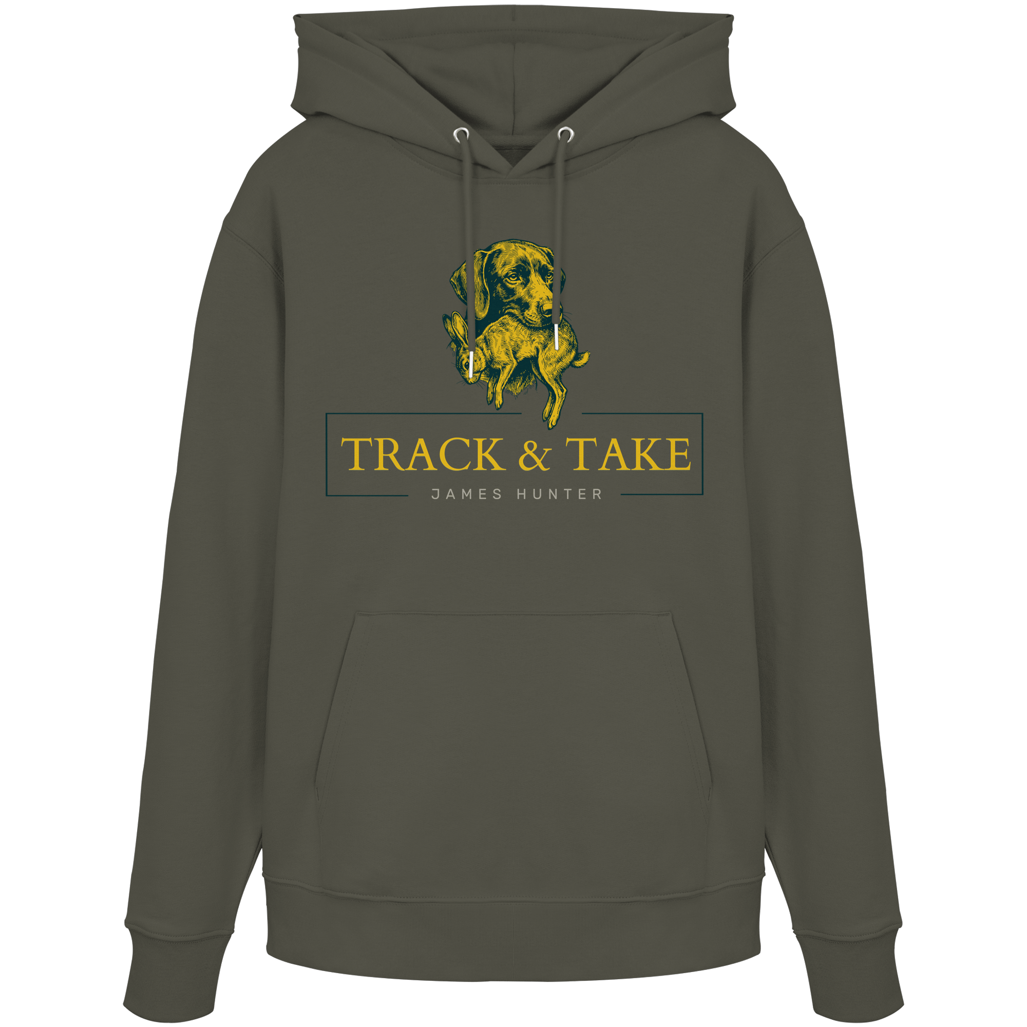 James Hunter - Nature and Beyond Hoodies Khaki / XS Track & Take - Organic Hoodie