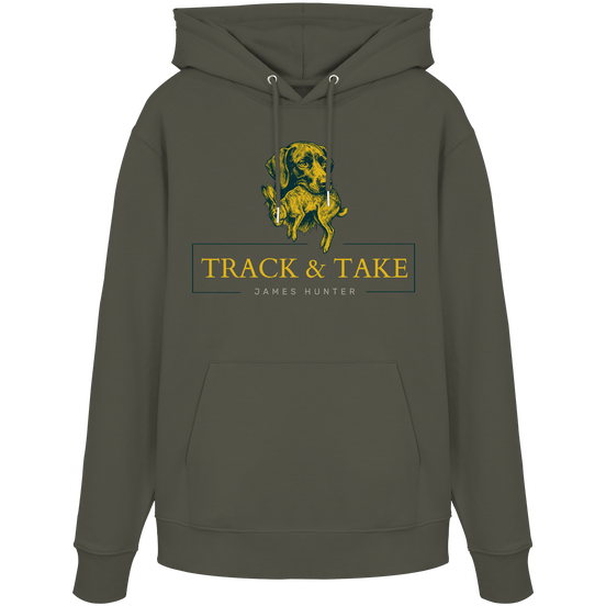 James Hunter - Nature and Beyond Hoodies Khaki / XS Track & Take - Organic Hoodie