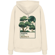 James Hunter - Nature and Beyond Hoodies Natural Raw / XS Earth. Life. Respect. - Organic Hoodie