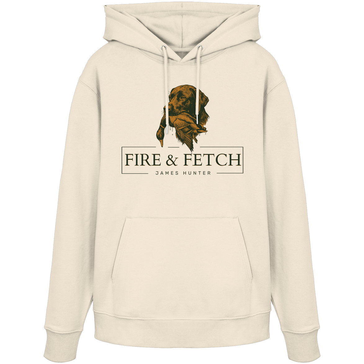 James Hunter - Nature and Beyond Hoodies Natural Raw / XS FIRE & FETCH - Organic Hoodie