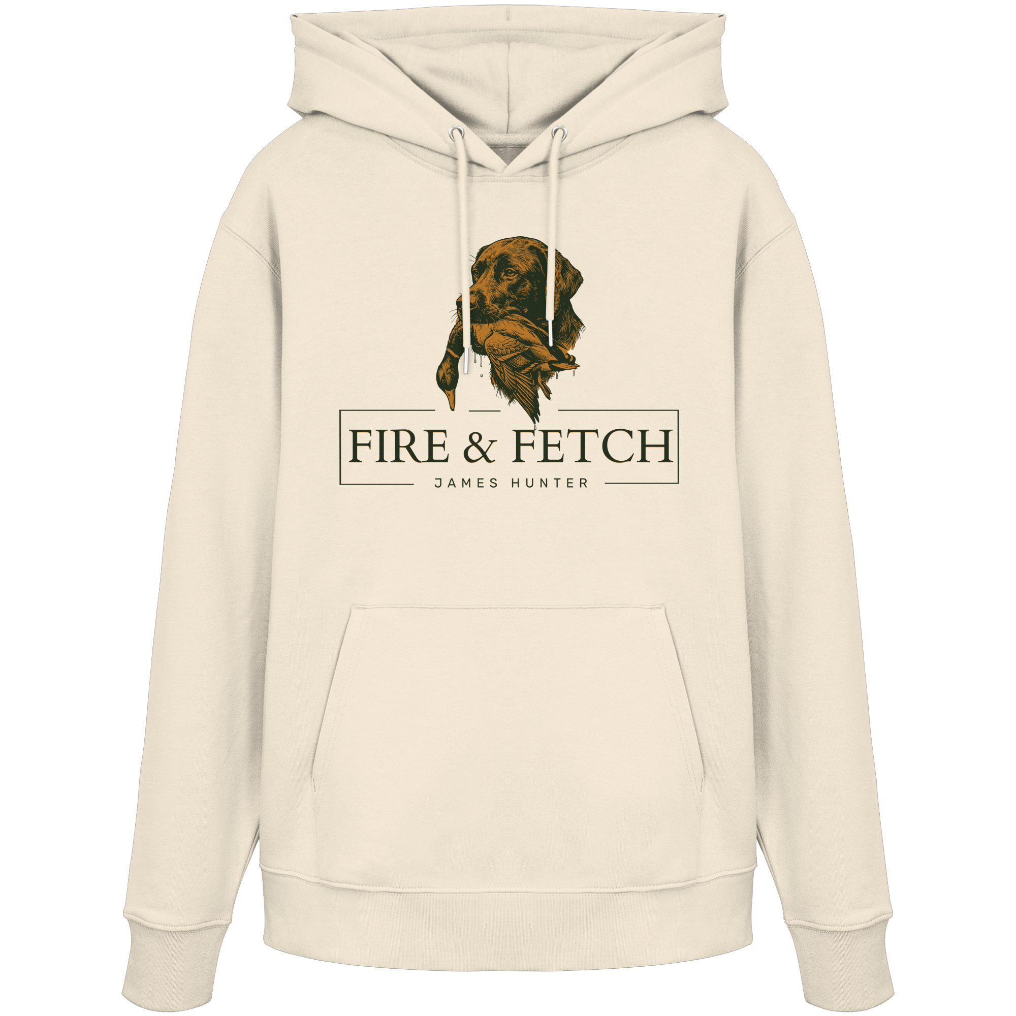 James Hunter - Nature and Beyond Hoodies Natural Raw / XS FIRE & FETCH - Organic Hoodie