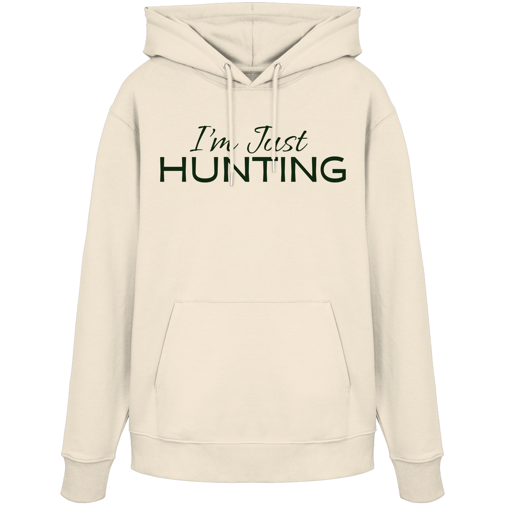 James Hunter - Nature and Beyond Hoodies Natural Raw / XS I'm just HUNTING - Organic Hoodie