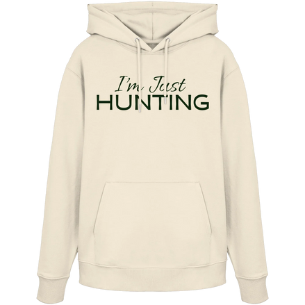 James Hunter - Nature and Beyond Hoodies Natural Raw / XS I'm just HUNTING - Organic Hoodie