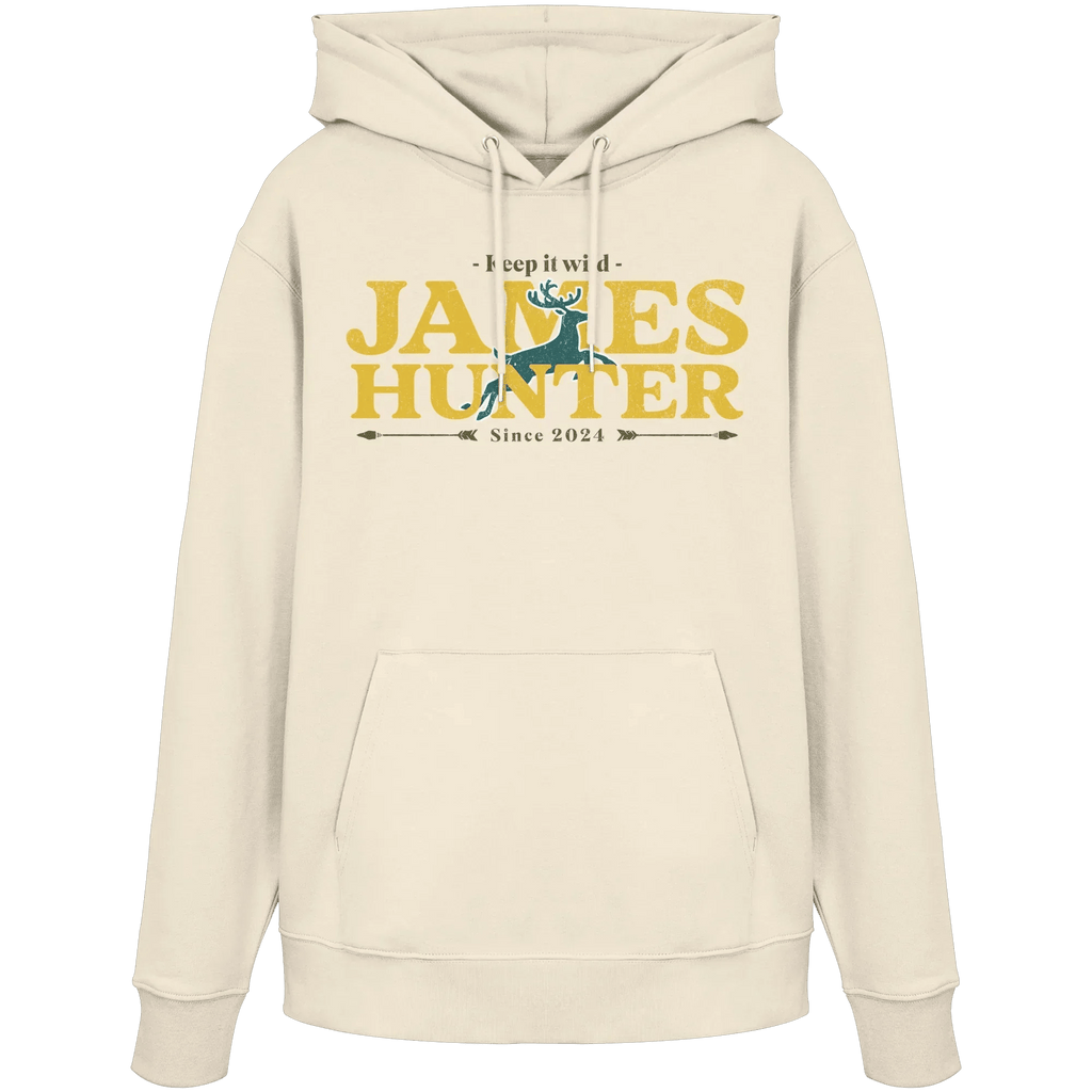 James Hunter - Nature and Beyond Hoodies Natural Raw / XS Keep It Wild  - Organic Hoodie