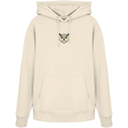 James Hunter - Nature and Beyond Hoodies Natural Raw / XS Owl Is Watching You (embroidery) - Organic Hoodie