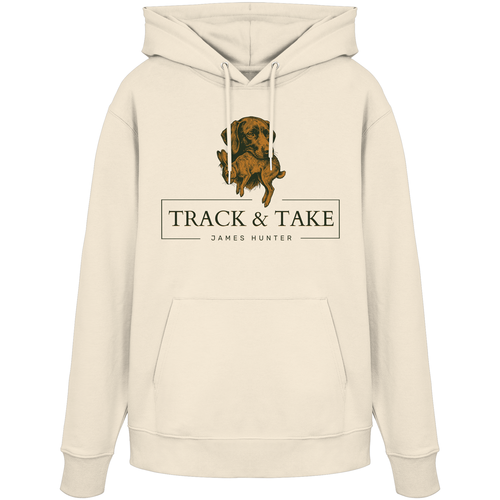 James Hunter - Nature and Beyond Hoodies Natural Raw / XS Track & Take - Organic Hoodie