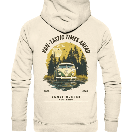 James Hunter - Nature and Beyond Hoodies Natural Raw / XS Van-Tastic Times Ahead - Organic Hoodie