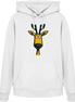 James Hunter - Nature and Beyond Hoodies White / XS Deer Caricature - Organic Hoodie