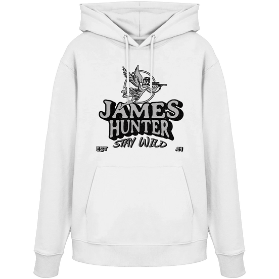James Hunter - Nature and Beyond Hoodies White / XS Stay Wild – James Hunter Angel Edition - Organic Hoodie