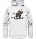 James Hunter - Nature and Beyond Hoodies White / XS Wild Boar - Simple - Organic Hoodie