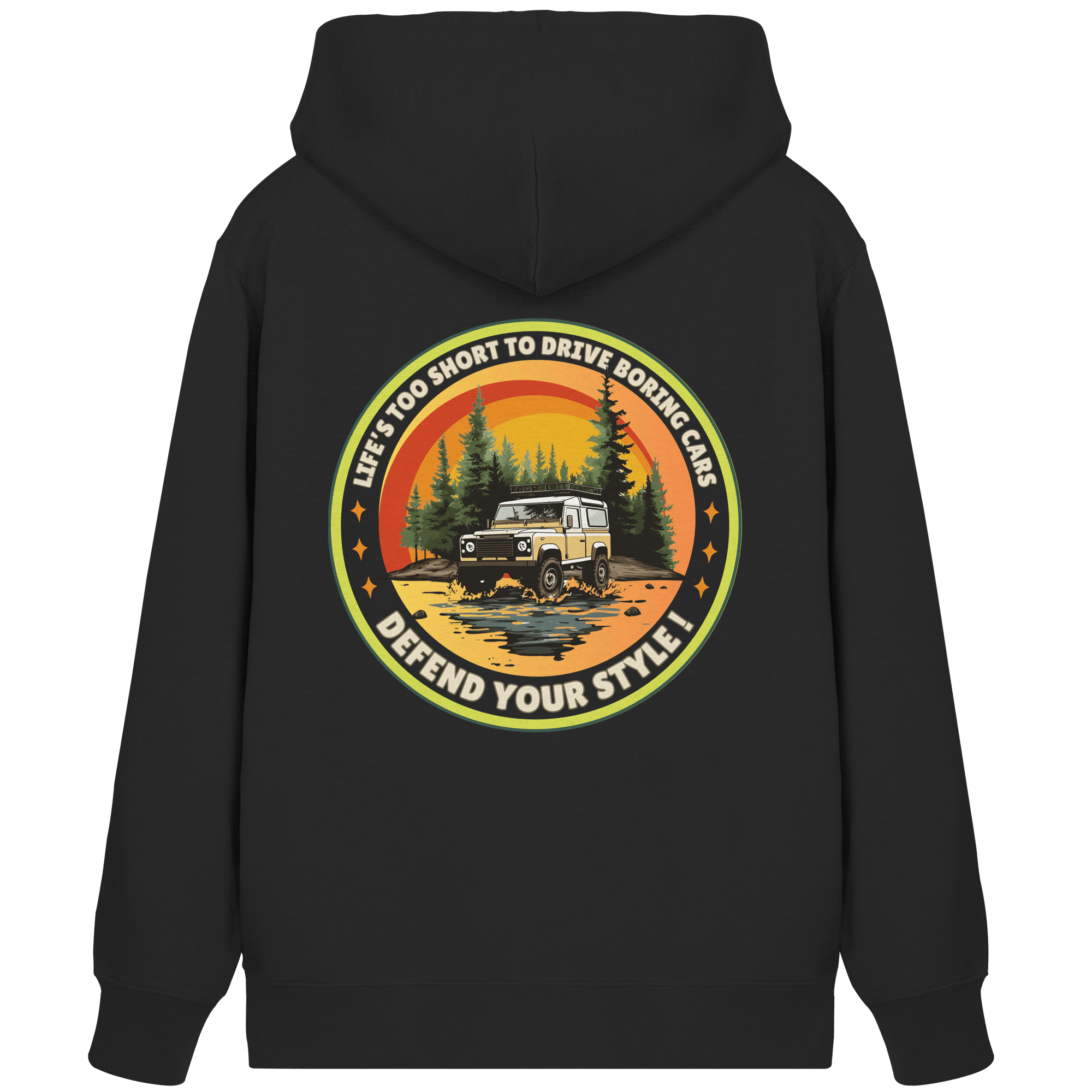 James Hunter - Nature and Beyond Jacken/ Zipper Black / XS Defend your Style ! - Organic Zipper