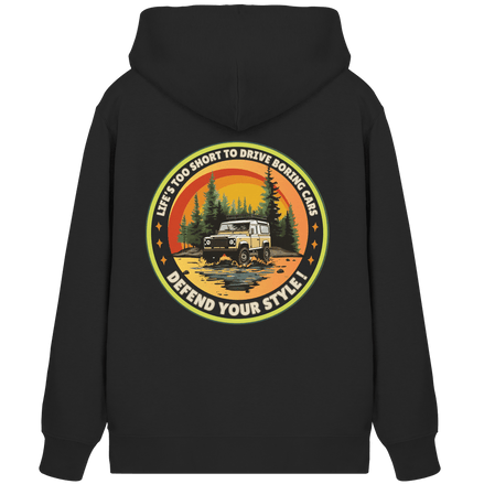 James Hunter - Nature and Beyond Jacken/ Zipper Black / XS Defend your Style ! - Organic Zipper