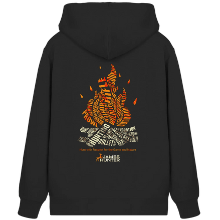 Fire & Words - Organic Zipper - James Hunter - Nature and Beyond