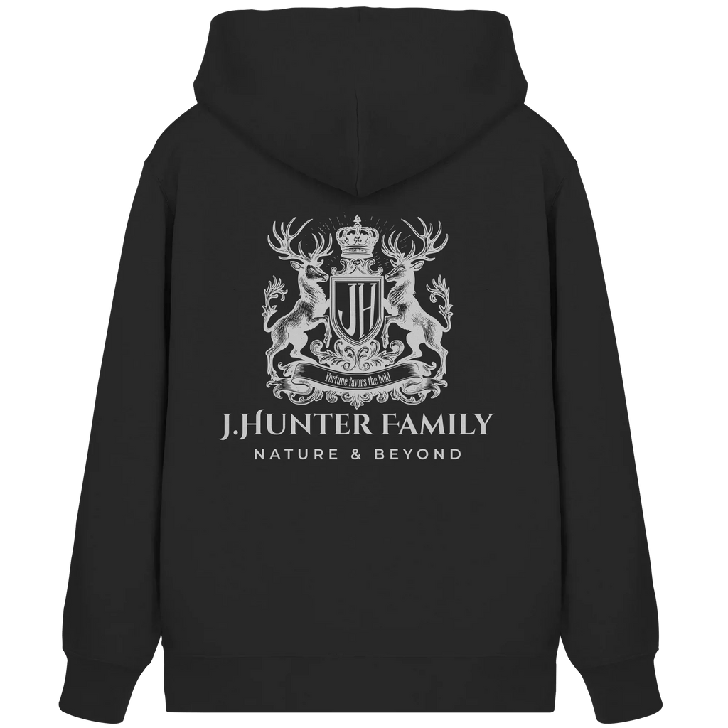 James Hunter Family - Black / White - Organic Zipper - James Hunter - Nature and Beyond