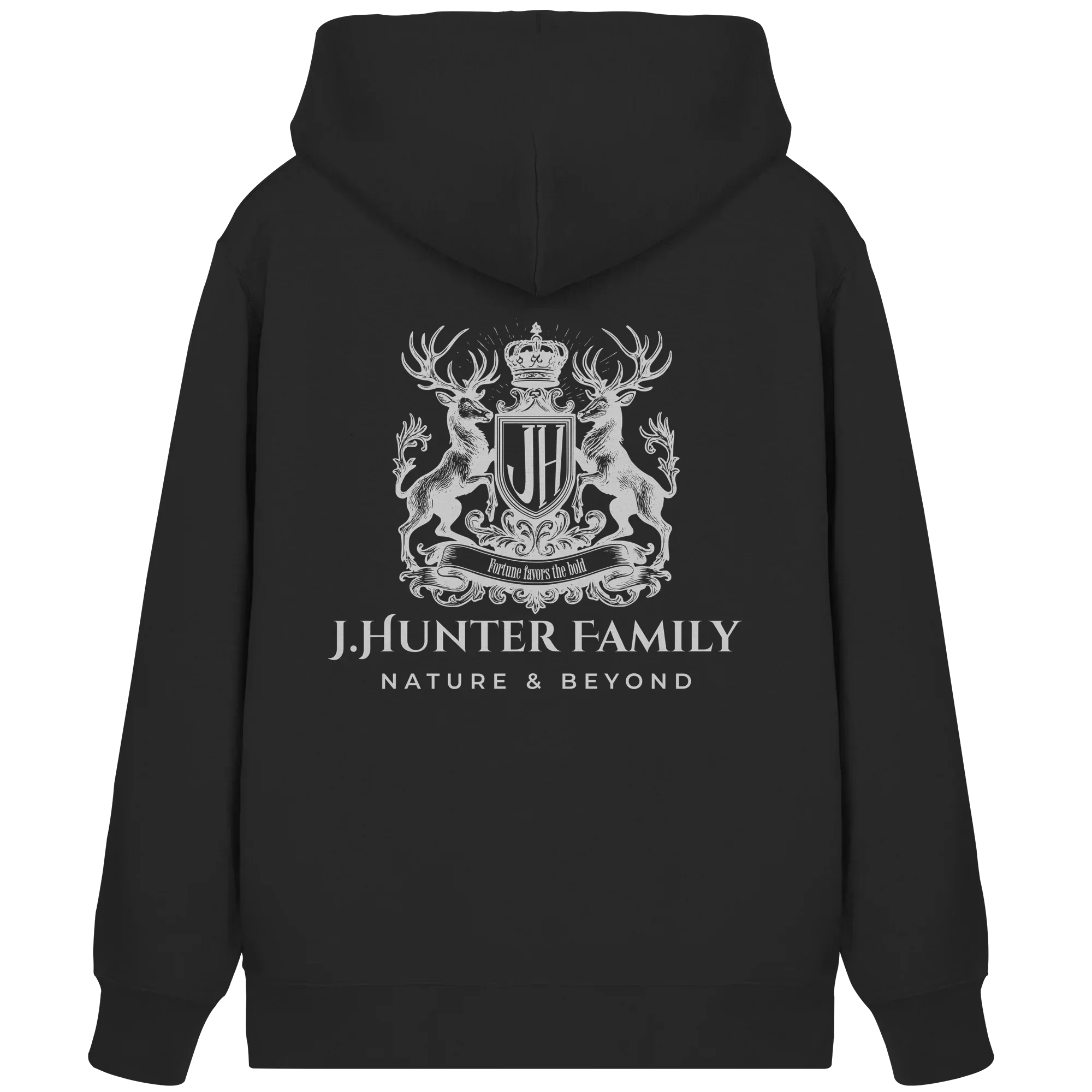 James Hunter Family - Black / White - Organic Zipper - James Hunter - Nature and Beyond