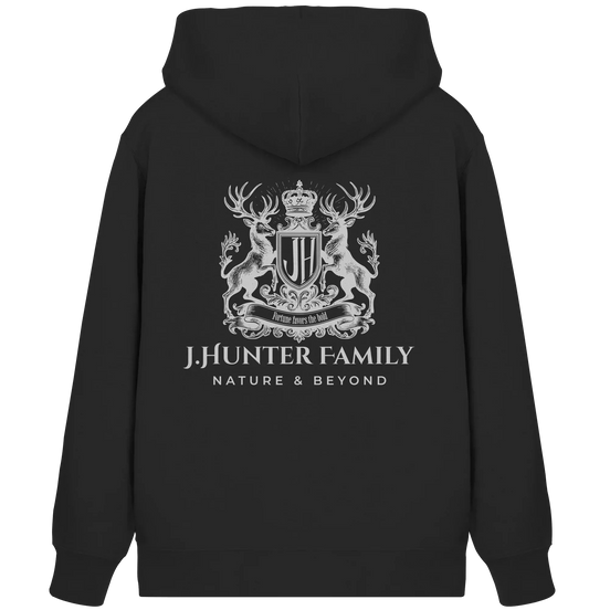 James Hunter Family - Black / White - Organic Zipper - James Hunter - Nature and Beyond