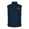 James Hunter - Nature and Beyond Jacken/ Zipper French Navy / S Organic Vest - JH Logo - Orange/Beige/Navy Blue - Organic Bodywarmer